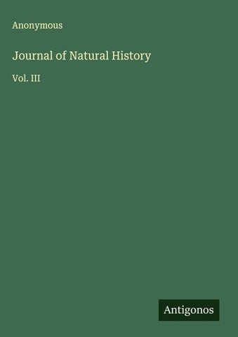 Journal of Natural History