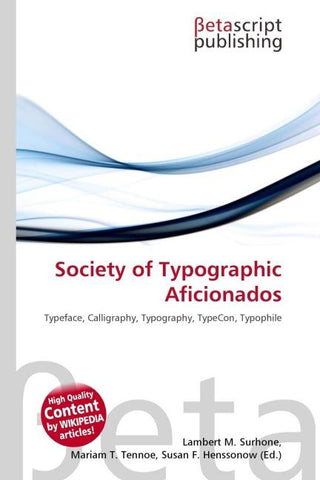 Society of Typographic Aficionados