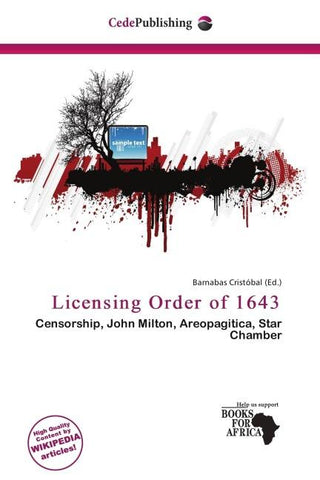 Licensing Order of 1643