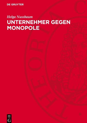Unternehmer gegen Monopole
