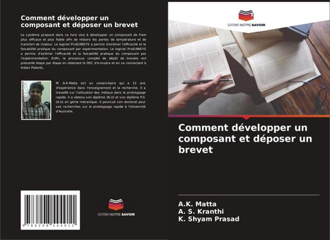 Comment développer un composant et déposer un brevet