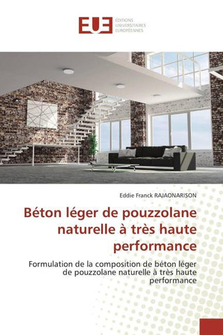 Béton léger de pouzzolane naturelle à très haute performance