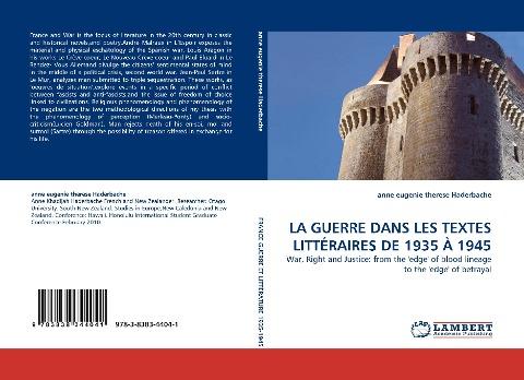 LA GUERRE  DANS LES TEXTES LITTÉRAIRES DE 1935 À 1945