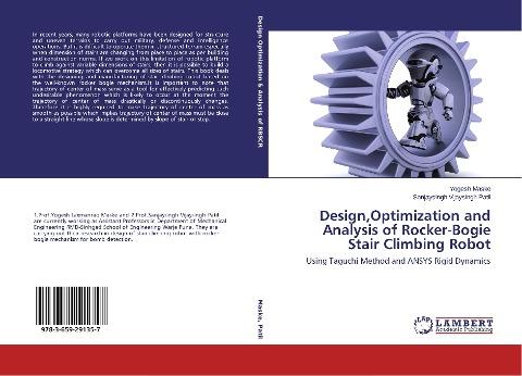 Design,Optimization and Analysis of Rocker-Bogie Stair Climbing Robot
