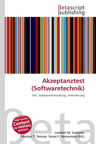 Akzeptanztest (Softwaretechnik)