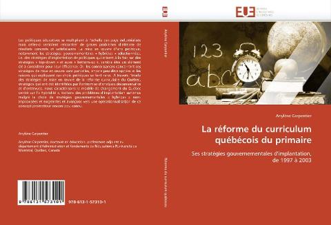 La réforme du curriculum québécois du primaire
