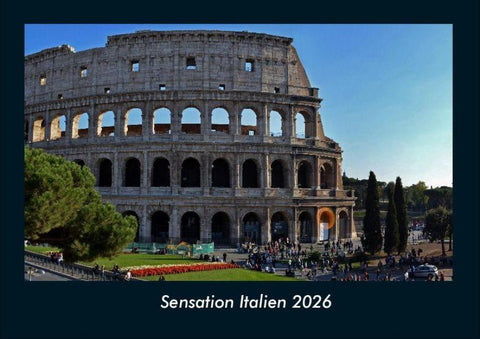 Sensation Italien 2026 Fotokalender DIN A4