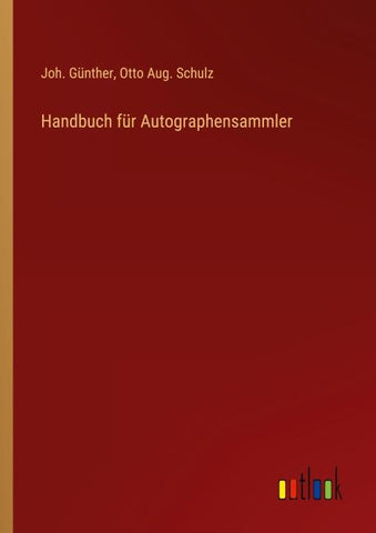 Handbuch für Autographensammler