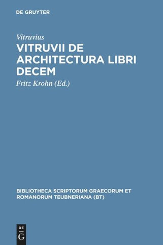 Vitruvii de architectura libri decem