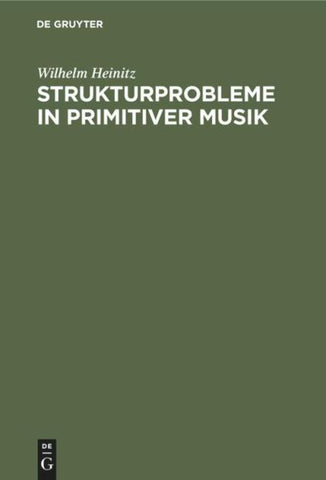 Strukturprobleme in primitiver Musik
