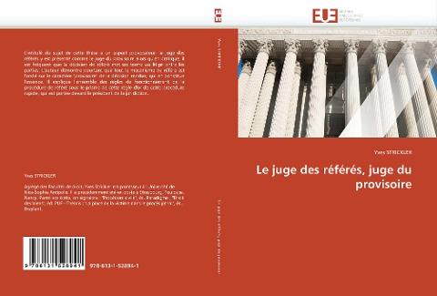 Le juge des référés, juge du provisoire