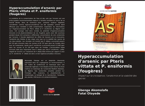 Hyperaccumulation d'arsenic par Pteris vittata et P. ensiformis (fougères)