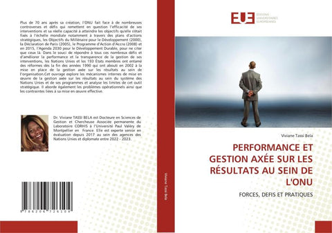 PERFORMANCE ET GESTION AXÉE SUR LES RÉSULTATS AU SEIN DE L'ONU