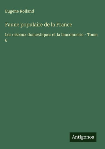 Faune populaire de la France