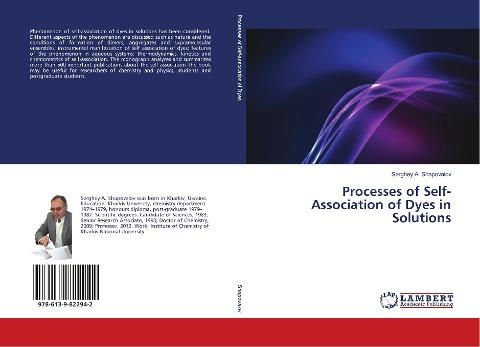 Processes of Self-Association of Dyes in Solutions