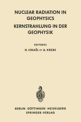 Nuclear Radiation in Geophysics / Kernstrahlung in der Geophysik