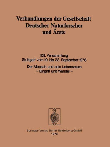 Der Mensch und sein Lebensraum