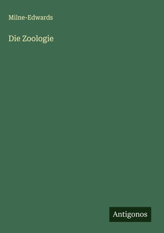Die Zoologie