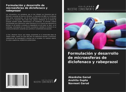 Formulación y desarrollo de microesferas de diclofenaco y rabeprazol