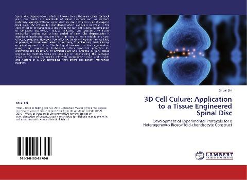 3D Cell Culure: Application to a Tissue Engineered Spinal Disc