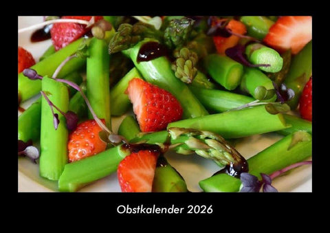 Obstkalender 2026 Fotokalender DIN A3