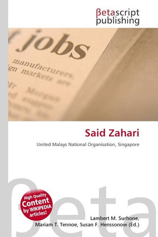 Said Zahari