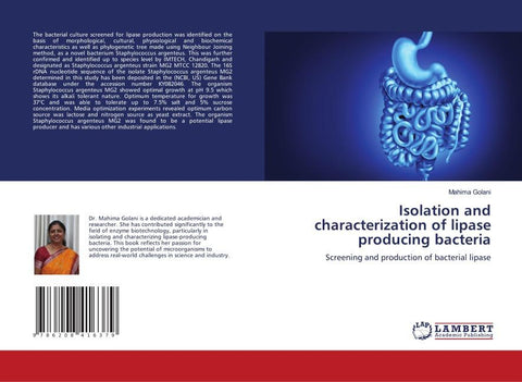 Isolation and characterization of lipase producing bacteria