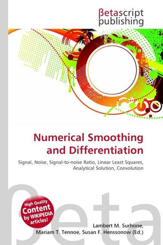 Numerical Smoothing and Differentiation