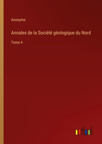 Annales de la Société géologique du Nord