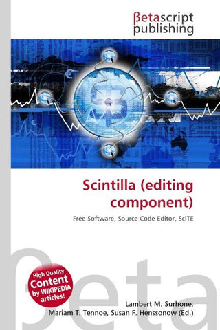 Scintilla (editing component)