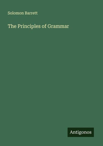 The Principles of Grammar