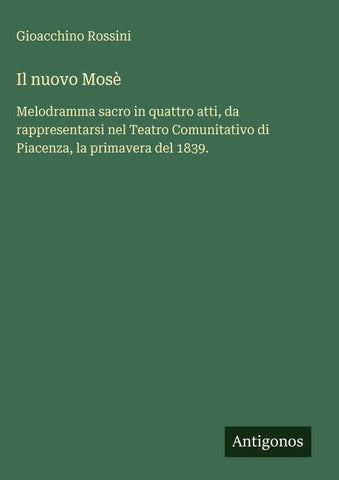 Il nuovo Mosè