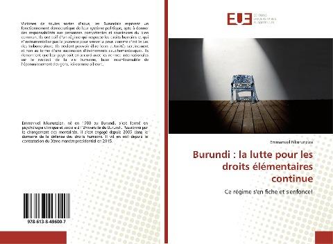 Burundi : la lutte pour les droits élémentaires continue