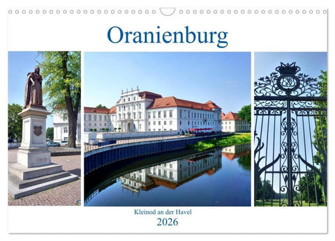 Oranienburg - Kleinod an der Havel (Wandkalender 2026 DIN A3 quer), CALVENDO Monatskalender