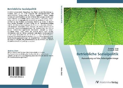 Betriebliche Sozialpolitik