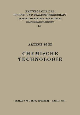 Chemische Technologie