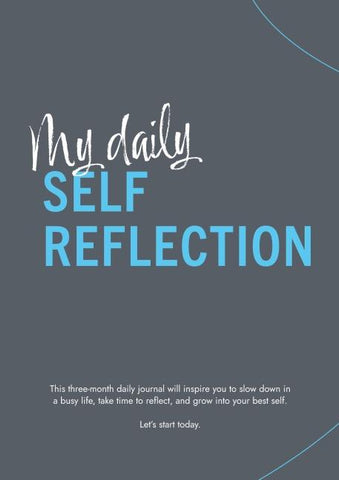My Daily Self-Reflection