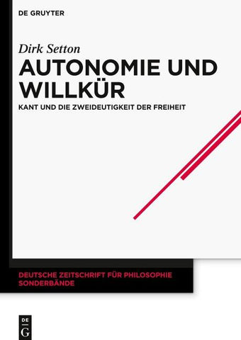 Autonomie und Willkür