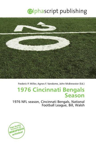 1976 Cincinnati Bengals Season