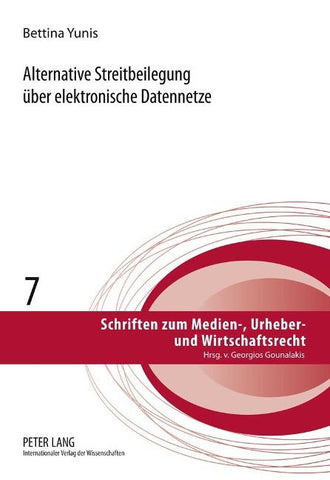 Alternative Streitbeilegung ueber elektronische Datennetze