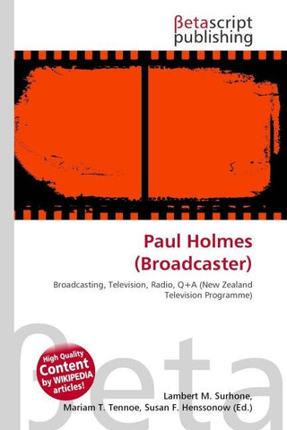 Paul Holmes (Broadcaster)