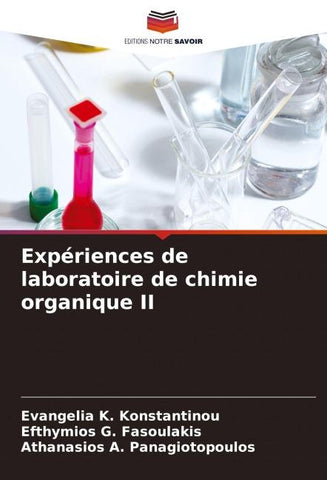 Expériences de laboratoire de chimie organique II