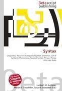 Syntax