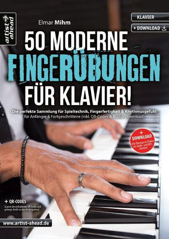 50 moderne Fingerübungen für Klavier!