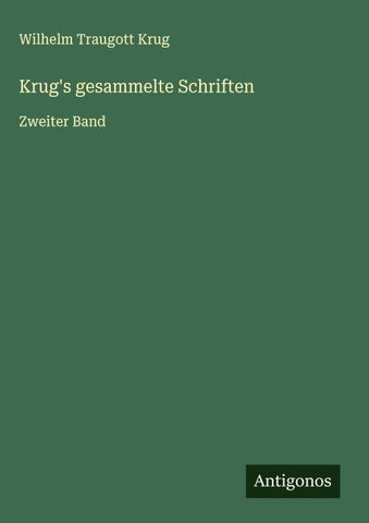 Krug's gesammelte Schriften