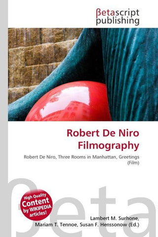 Robert De Niro Filmography