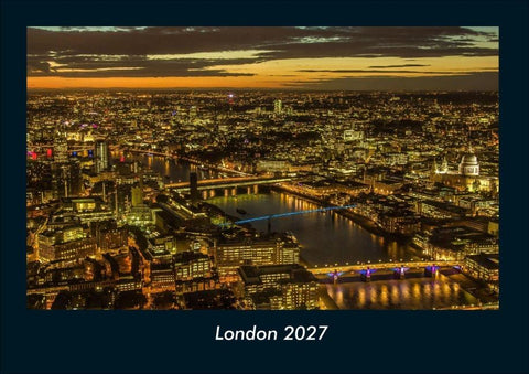 London 2027 Fotokalender DIN A4
