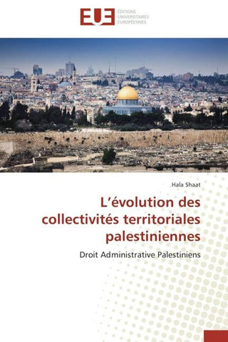 L'évolution des collectivités territoriales palestiniennes