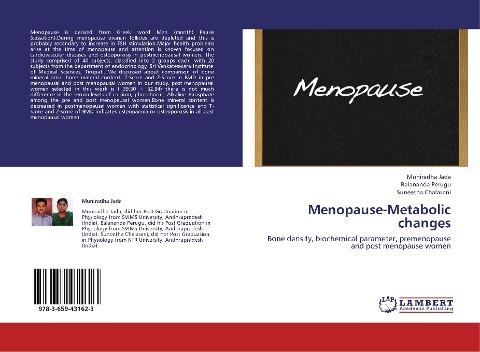 Menopause-Metabolic changes