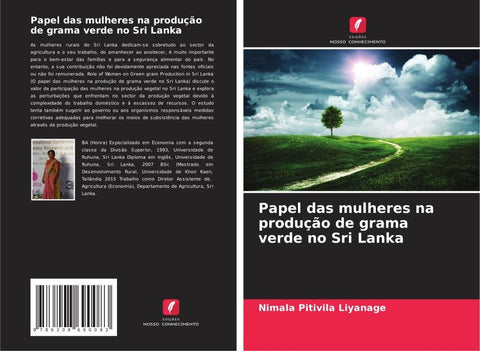 Papel das mulheres na produção de grama verde no Sri Lanka
